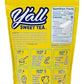 Yall Sweet Tea Iced Tea Bags, One Gallon Size, Quick Brew, 10 Bags per Pack, Caffeinated