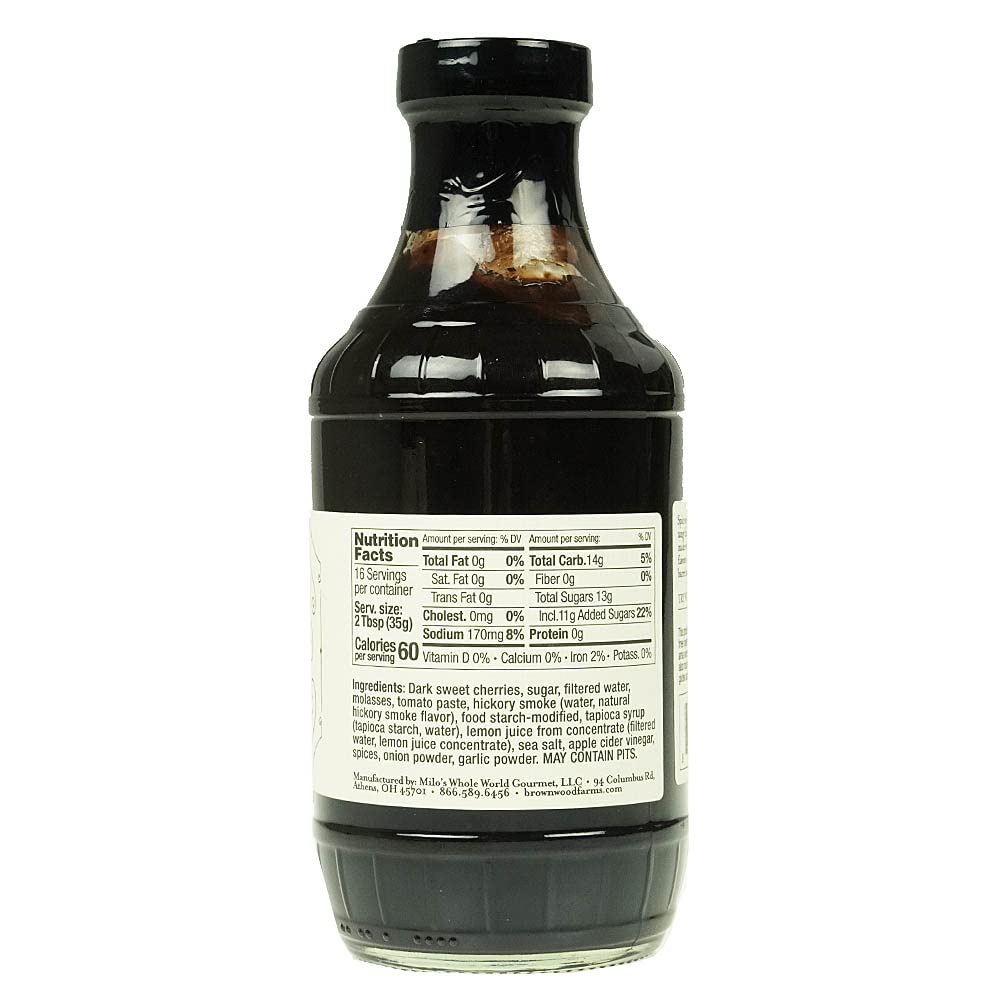 Brownwood Farms Cherry Bbq Sauce, 20 Oz