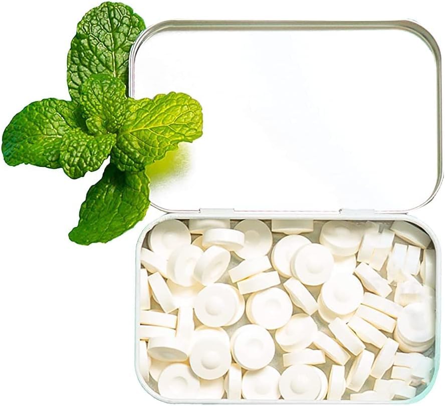 Myntz Sugar Free Mints In A Tin, Wintermint 4 Pack, Refreshing Taste, Breath Mints For Bad Breath, Bulk Mints, No Sugar, No Fat,