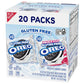 OREO Gluten Free Original & Double Stuf Chocolate Sandwich Cookies Variety Pack, Gluten Free Cookies, 20 Snack Packs (2 Cookies