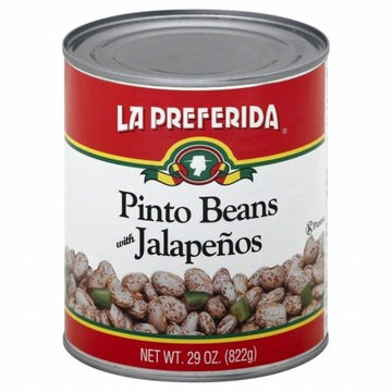 La Preferida Bean Pinto Jalapeno, 29 oz