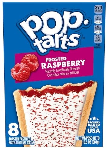 Pop Tarts Frosted Toaster Pastry Variety, Apple Cinnamon, Cherry, Raspberry, Strawberry, And Blueberry, 13.5 Ounce (Pack Of 5) -