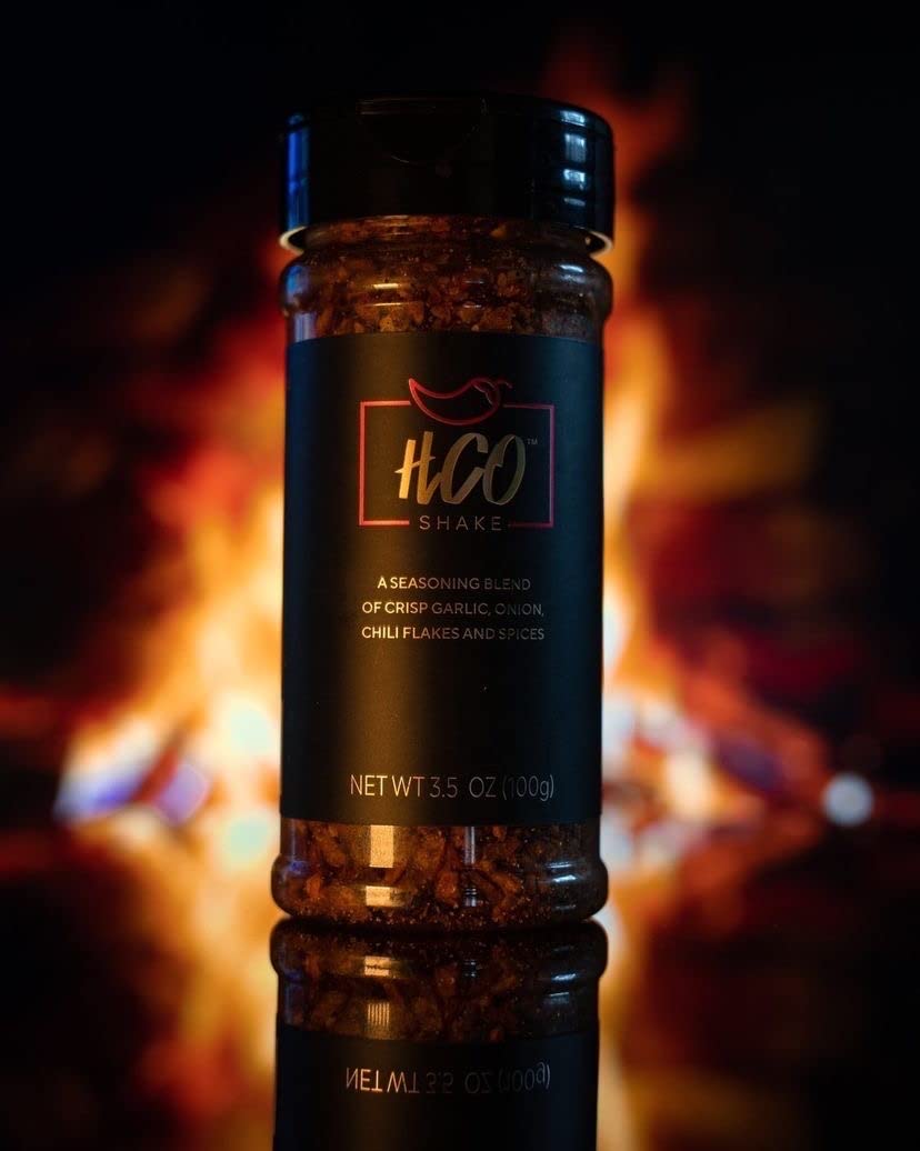 Hco Shake By Hot Crispy Oil | Say Good-Bye To Boring Red Pepper Flakes! An All-Purpose Seasoning Blend Of Crisp Garlic, Onion, C