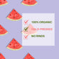 Wonder Melon Organic Watermelon Juice, Cold Pressed, (Variety 6 Pack) 3 Watermelon With Basil Cucumber & 3 Watermelon With Lemon