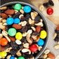 Generic Caramel Mountain Trail Mix, Roasted Salted Peanuts & Chocolate Candies, 22oz Jumbo Value Bag