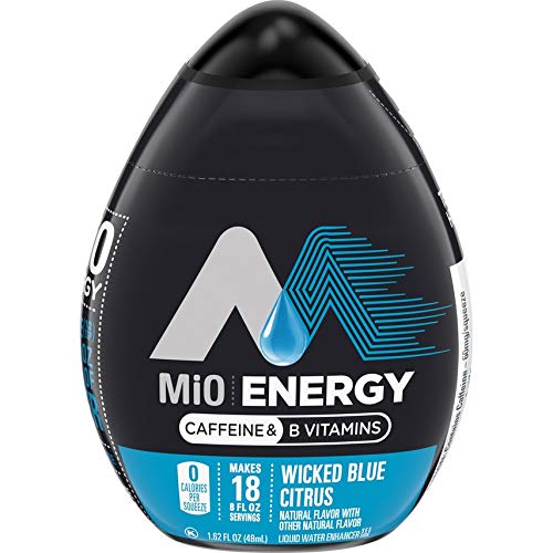 Mio Energy Liquid Water Enhancer, Wicked Blue Citrus, 1.62 Fl Oz, Pack of 24