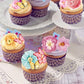 102Pcs Edible Flowers And Butterfly Cake Topper Cupcake Wafer Paper Wedding Themed Party Kids Wedding Girl Women Party Birthday