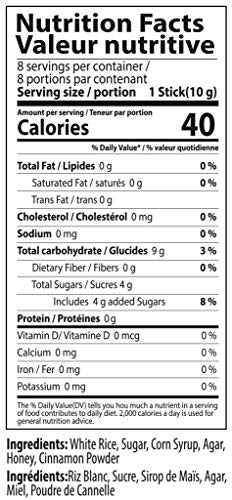 Jayone Crunchy Rice Snack, Honey Cinnamon, 2.82 Ounce (Pack of 6)