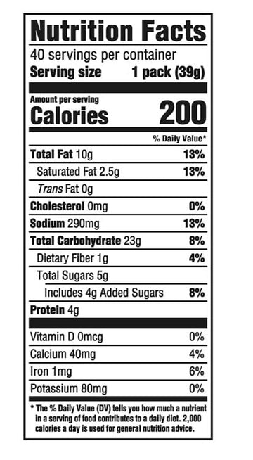 Ritz Cracker Peanut Butter Sandwiches 40 Packs