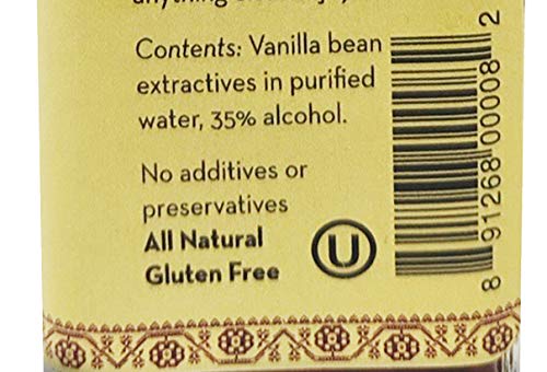 Blue Cattle Truck Trading Co. Pure Gourmet Mexican Vanilla Extract, 3.3 Ounce