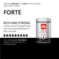 illy Drip Coffee - Ground Coffee - 100% Arabica Ground Coffee - Forte Extra Dark Roast - Notes of Dark Chocolate & Toasted Bread