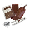 The Sausage Maker Salami Casing Kit, 76mm (3”) Dia. x 24” Fibrous Casings, 20ct with Pliers and Rings, 24 Piece Set