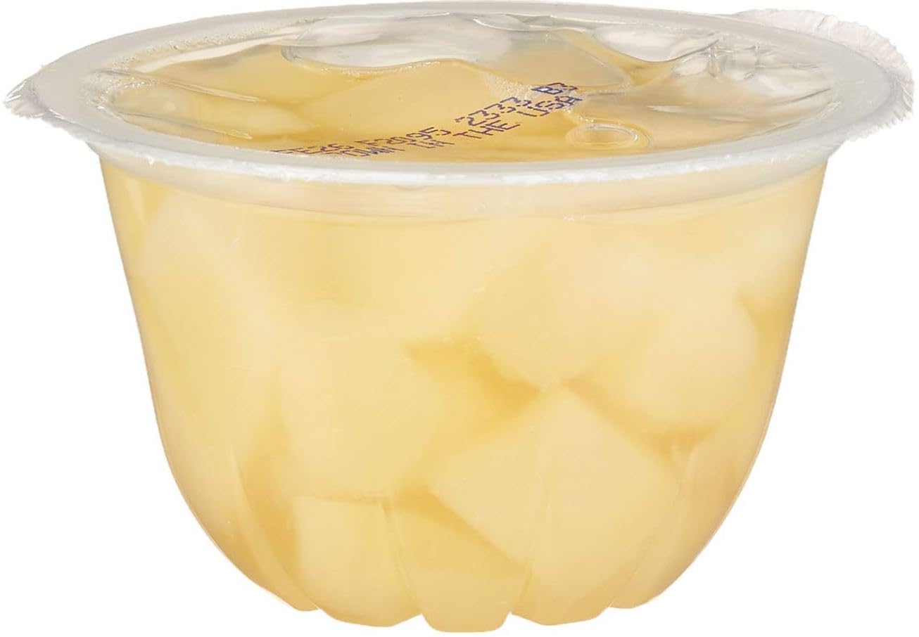 large online retailer Fresh Diced Pears in White G  & Lemon Juice, 4 Oz Bowls, Pack of 4