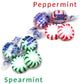 Sweetgourmet Sugar-Free Christmas Wrapped Hard Candy | Peppermint - Spearmint | 1 Pound
