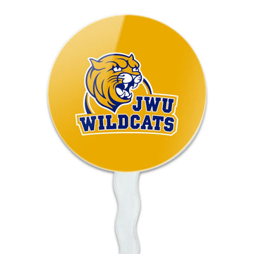 Johnson & Wales University Secondary Logo Cupcake Picks Toppers Decoration Set Of 6