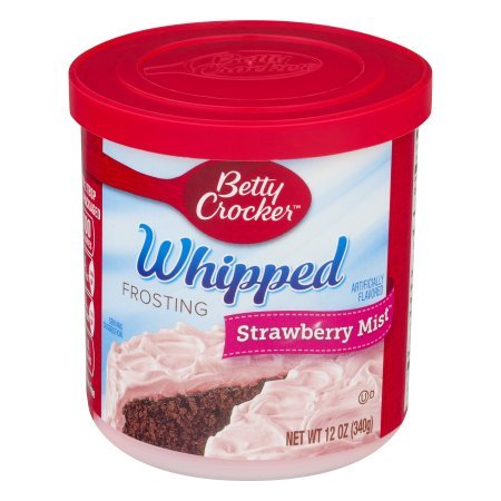 Betty Crocker Super Moist Strawberry Cake Mix And Betty Crocker Whipped Strawberry Mist Frosting Bundle - 2 Of Each - 4 Items. '