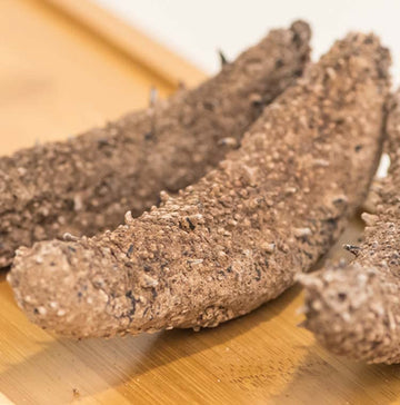Xlseafood Premium Sun Dried Alaska Sea Cucumber 0.5Lb Size Large   0.5 (Large)