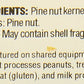 Woodstock Pine Nuts, 5.5-Ounce Bags (Pack of 2)