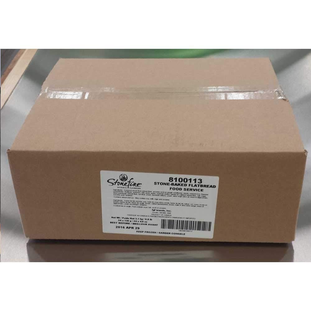 Stonefire Stone Baked Flat Bread, 24 per case, 12.94 x 14.5 x 6 inches