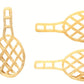 De Cecco Pasta, Racchette No.90, 1 Pound (Pack Of 12) - Made In Italy, High In Protein & Irom, Bronze Die
