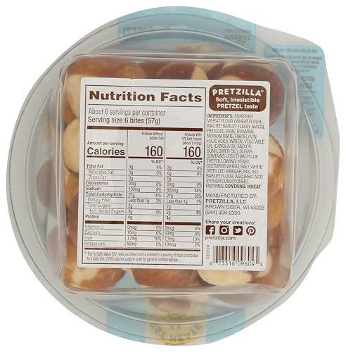 Pretzilla Soft Pretzel Bites, 12.3 Oz