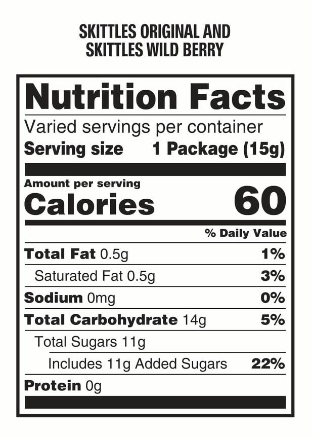 ASSORTIT X Skittles Collab Wild Berry Flavor Candy Coated Fruit Chew Fun Size 1 Lbs Individually Wrapped Bulk Purple Party Assortment 25+ Bite Size Mini Packs In Resealable Bag (16 Oz)