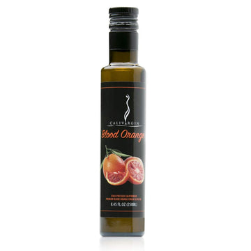 Calivirgin Blood Orange Olive Oil - Blood Orange Infused Extra Virgin Olive Oil - Cold Pressed Olive Oil - Blood Orange Flavored