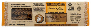 Tinkyada Organic Lasagna Brown Rice Pasta (3X10 Oz.)