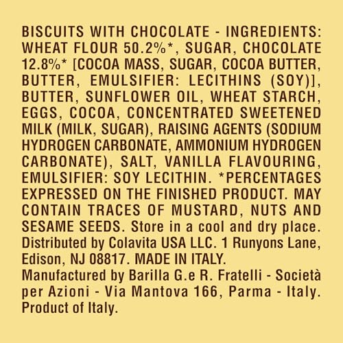 Mulino Bianco Nascondini 11.64oz (330g) - Authentic Italian Biscuits with Hidden Chocolate Cream Filling - Perfect Snack or Coffee Companion - Made with Natural Ingredients and No Palm Oil
