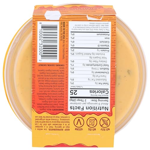 Credo Foods Medium Cashew Queso, 9 Oz