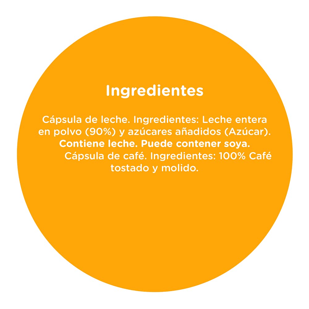 NESCAFÉ DOLCE GUSTO Coffee Pods, Latte Macchiato, 16 Count (Pack of 3), Model 12120079