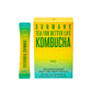 SUNMANC Kombucha Powdered Drink Mix, Sparkling Probiotic, 1.76 oz, Low Calories, Sugar 0g, Lemon Flavor