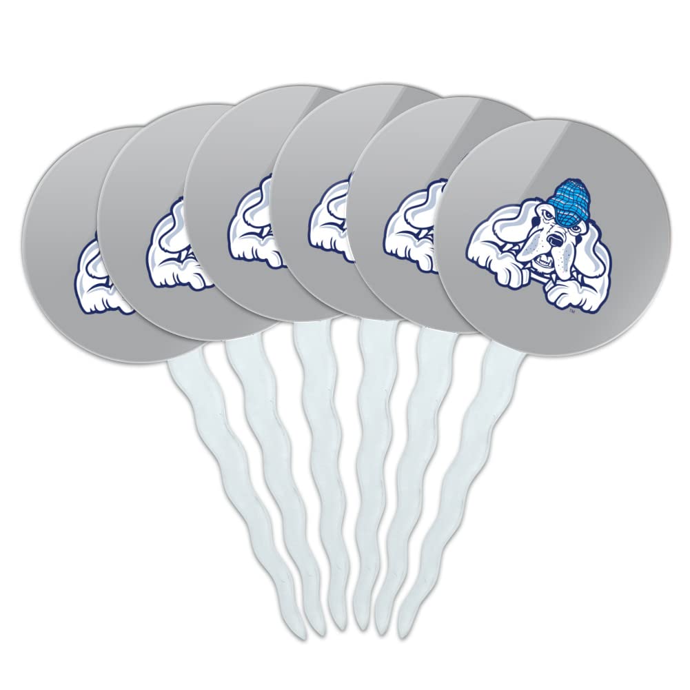 John Jay College of Criminal Justice Secondary Logo Cupcake Picks Toppers Decoration Set of 6