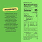 Popwell Prebiotic Soda, Lemon Lime Flavor, 6g Fiber, 1g Sugar, 12 Fl Oz Cans, Pack of 12