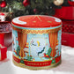 Christmas Popcorn Gift Tin - Gourmet Food Gifts - Plays Music - Chocolate & Popcorn Gift Tin, Holiday Basket - Nut Er Suite- Bonnie And Pop