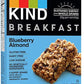 Generic Kind Breakfast Bars Variety Pack - 5 Piece Assortment, Includes Dark Chocolate, Honey Oat, Peanut Butter, Almond Butter