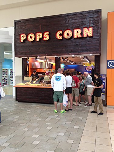 Gourmet Kettle Corn Popcorn-Bulk-Wholesale-5 Gallons-90 Cups-60 Oz -Free Sanitary Scooper & 20 Gift Bags Included!