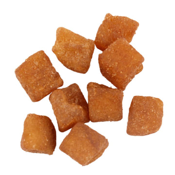 GERBS Dried Cinnamon Sugar Apple Cubes 4 LBS. | Freshly Dehydrated Resealable Bulk Bag | Top Food Allergy Free | Sulfur Dioxide 