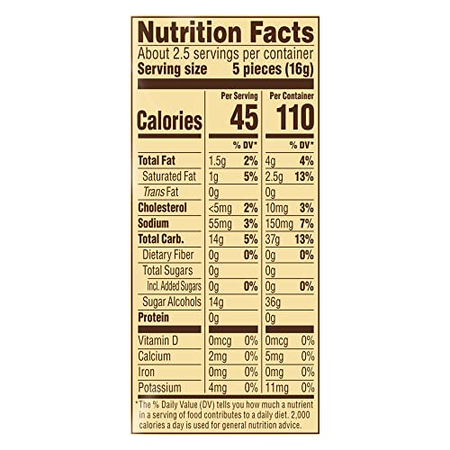Werther'S Original Hard Sugar Free Caramel Candy, 1.46 Oz Bags (Pack Of 12)