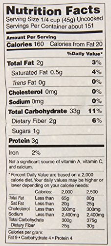 BOTAN Calrose Brown Rice, 15 Pound