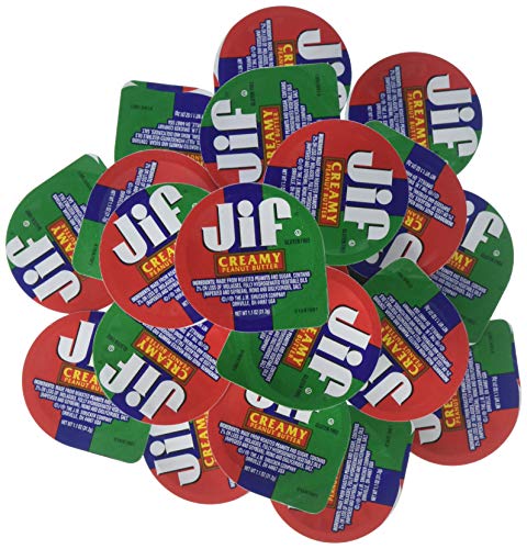 Jif Creamy Peanut Butter, Portion Control, 1.1 Ounce, 120 Count