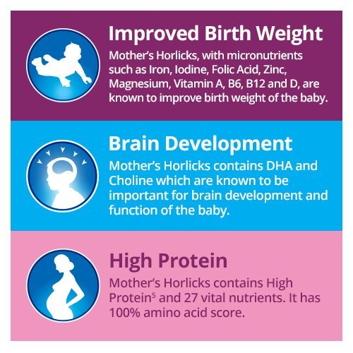 Mother s Horlicks Health and Nutrition Drink - 450 g Refill Pack (Vanilla Flavor)