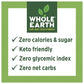 Whole Earth Plant-Based Sugar Alternative, Golden Sweetener Erythritol & Monk Fruit, Zero Calories, 32oz (2lb)