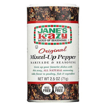 JANES, KRAZY, MIXED UP PEPPER, Pack of 12, Size 2.5 OZ - No Artificial Ingredients