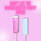 Sip & Shimmer Edible Glitter for Drinks - Food-Grade Cocktail Glitter - Bachelorette Pink & Clear