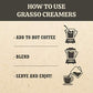 Grasso Mocha Creamer | The Original High-Fat Coffee Creamer | Keto | Coconut Oil, Ghee, Cocoa Powder | 3 x 15 oz