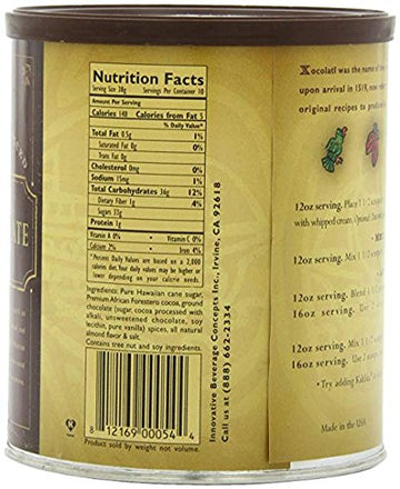 MOCAFÉ Mocafe Mexican Spiced Ground Chocolate Mix, 14 oz Can, Azteca D’oro 1519 Cocoa Powder for Rich Flavor and Authentic Taste