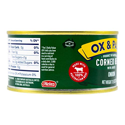 Ox & Palm Corned Beef Onion Flavored 11.5 Oz (Pack Of 12)