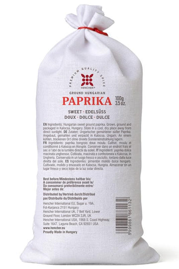 Real Hungarian Paprika Powder (Sweet, 3.5Oz/100G) Imported From Hungary