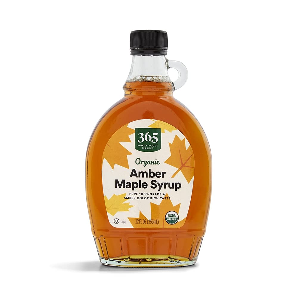 365 By Whole Foods Market, Organic Grade A Amber Maple Syrup, 12 Fl Oz